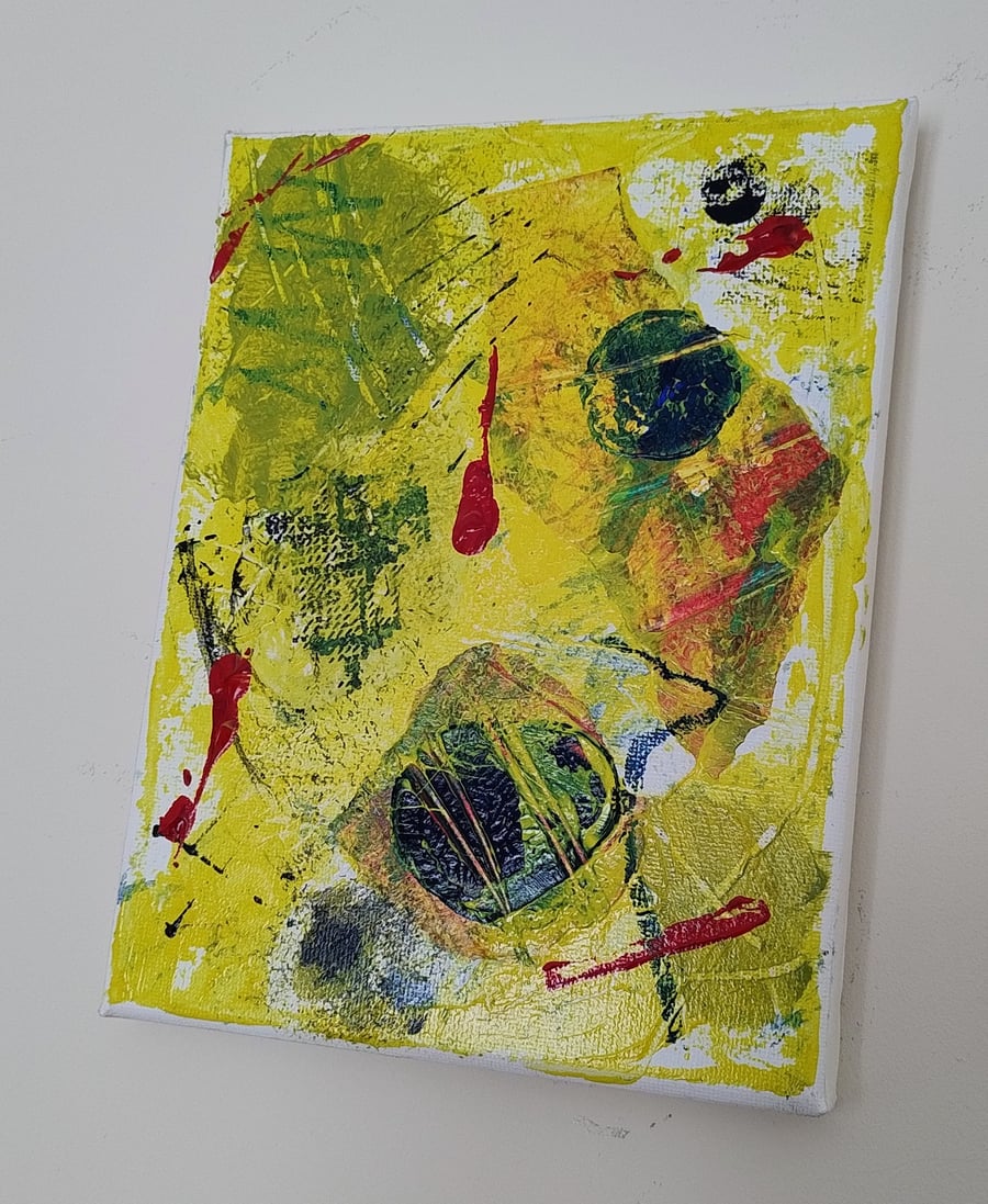 Zest & Zenith - Original Abstract Acrylic Painting on Canvas