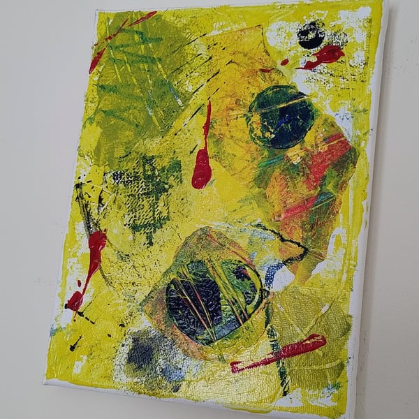 Zest & Zenith - Original Abstract Acrylic Painting on Canvas