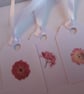 Gift tags. Pack of 5 floral gift tags. Ref 179.  - Image 3