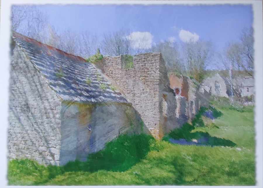 Tyneham Village Picture, Ghost Village, Dorset
