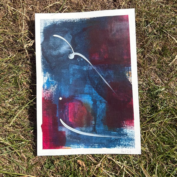 Original Abstract Painting A4