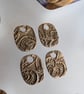 Artisan Made Bronze Charms (4) - Image 2