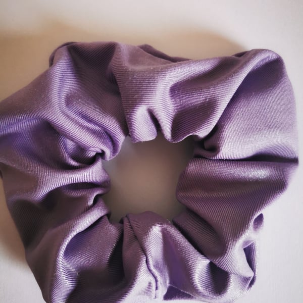 Purple Shimmer Scrunchie