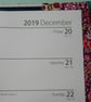 Diary 2019 Liberty print patchwork - Image 3