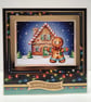 Christmas Cuddles - Gingerbread Christmas Card - Image 1
