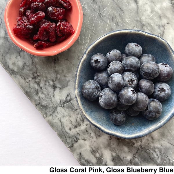 Handmade ceramic small side dish, trinket pots, ring dishes