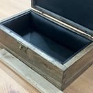 Handmade Recycled Oak Trinket Box