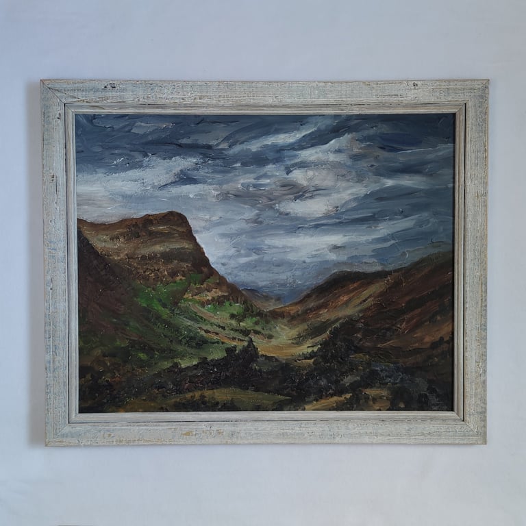 Glen Coe, original Scottish landscape painting