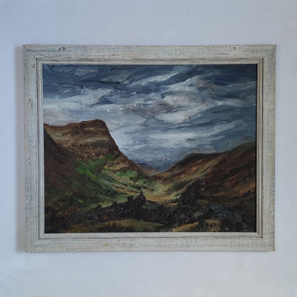 Glen Coe, original Scottish landscape painting