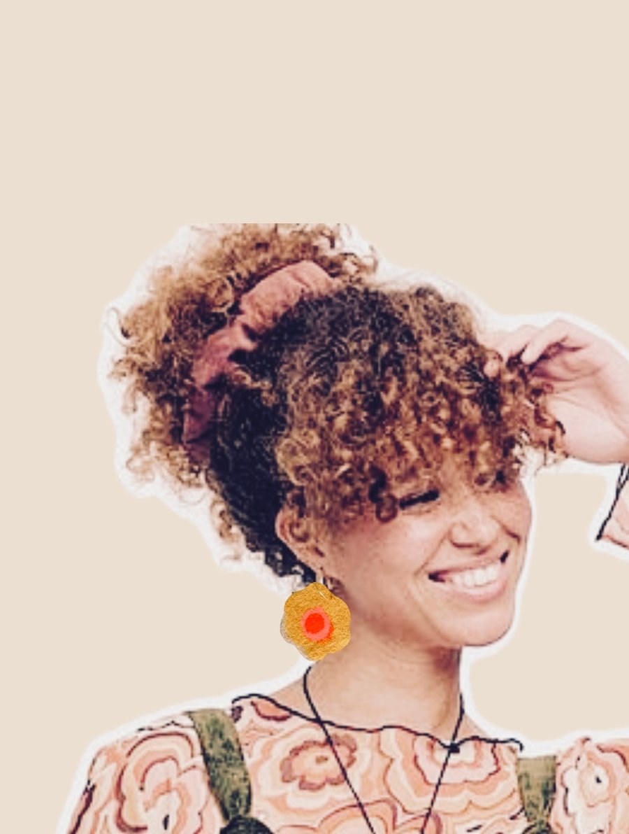 Bold Boho Flower Earrings 