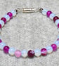 Opalite and Purple Agate Bracelet - Image 2