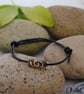 Friendship Bracelets-TWO leather ethnic & dot wood bead - Image 4