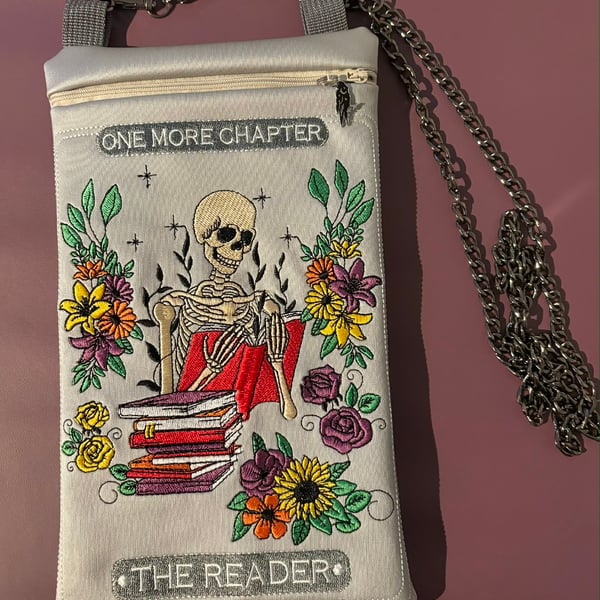 Embroidered Tarot inspired -The Reader  