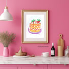 Eton Mess Art Illustration Print