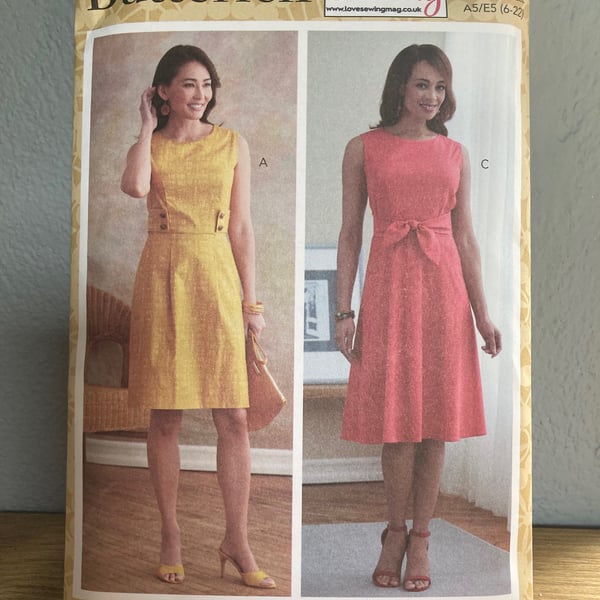 Butterick Dress Pattern  B6676 