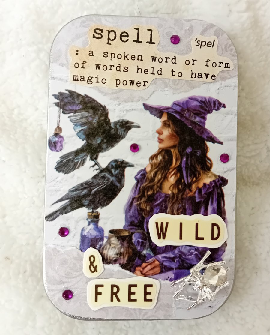 "Spell Garden" Tin Library