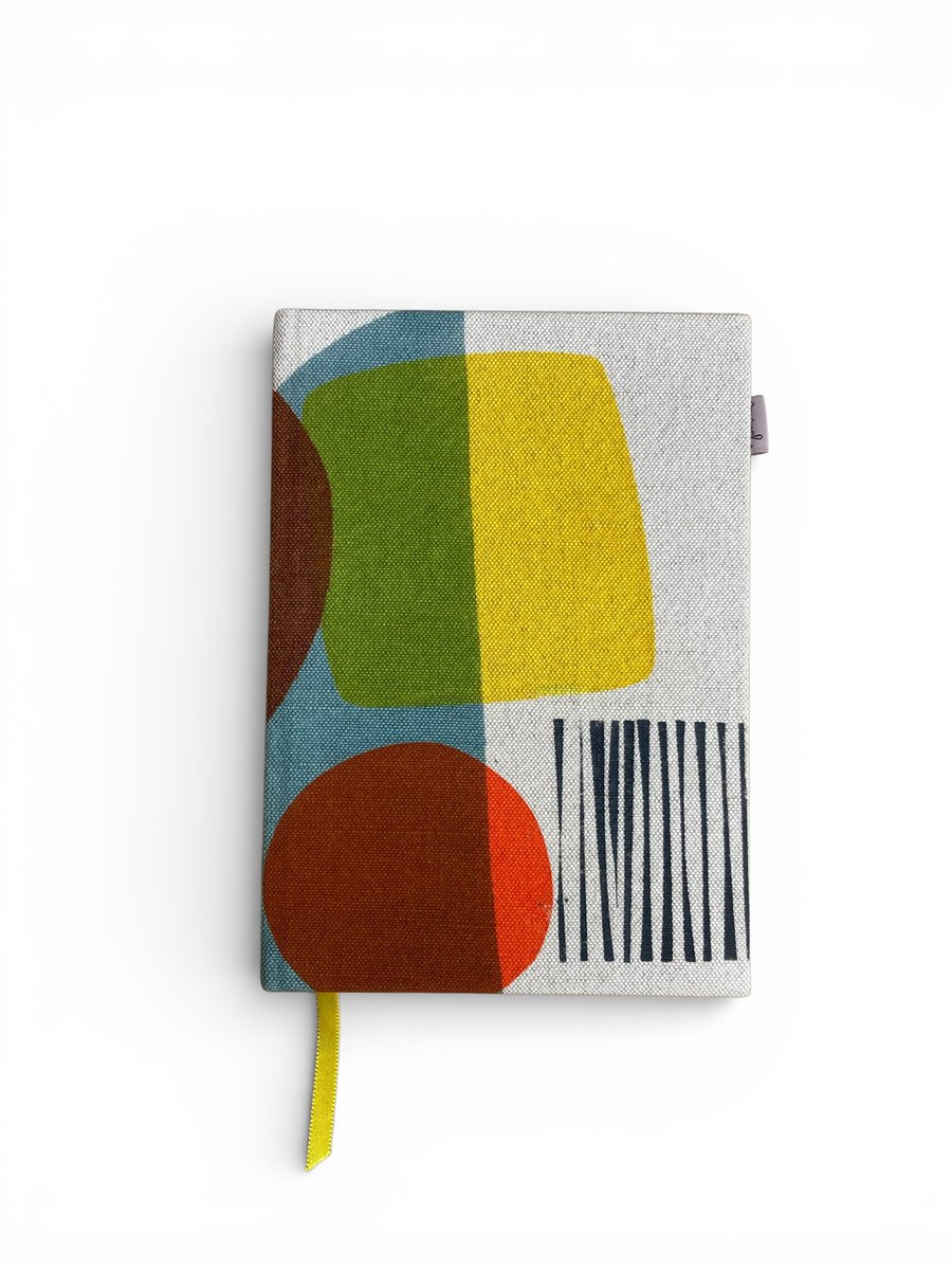 Perfectly Imperfect. A5 Sketchbook - Hand printed - Hand bound