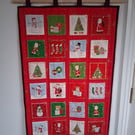 Large Pocket Fabric Advent Calendar