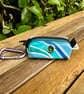 Tropical Waves - Repurposed Dog Poo Bag Holder - Made Out Of Pool Toy