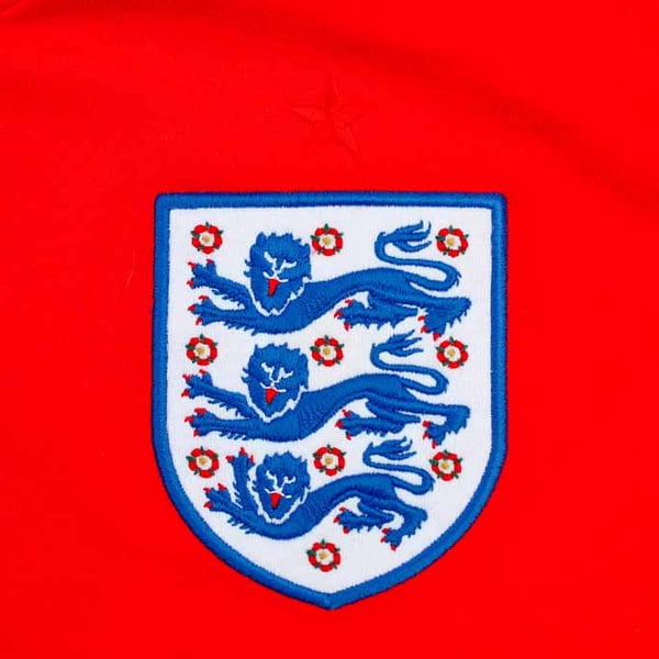 England Three Lions Football Shirt Badge Photograph Print