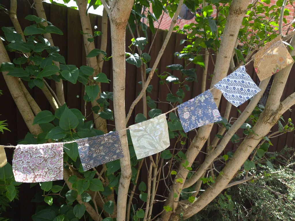 Upcycled Bunting