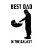 Best Dad In The Galaxy Darth Vader Star Wars Fridge Magnet - Image 1