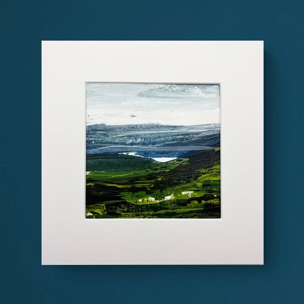 Original Seascape Painting - As the Clouds Begin to Lift