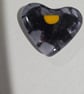 Fused Glass Pocket Heart - violet - Image 3