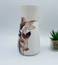 Decoupaged glass vase - Image 3