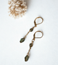 Gold & Green Crystal Drops - Image 3
