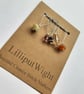 Five recycled jewellery stitch markers - Image 2