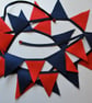 Nautical felt mini bunting 