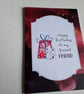 Special friend card. Ref 408