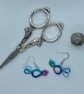 Tatted Bird Earrings - Image 1