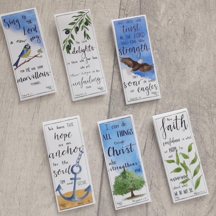 Magnetic Bookmarks 'Joy Collection' Set of 6