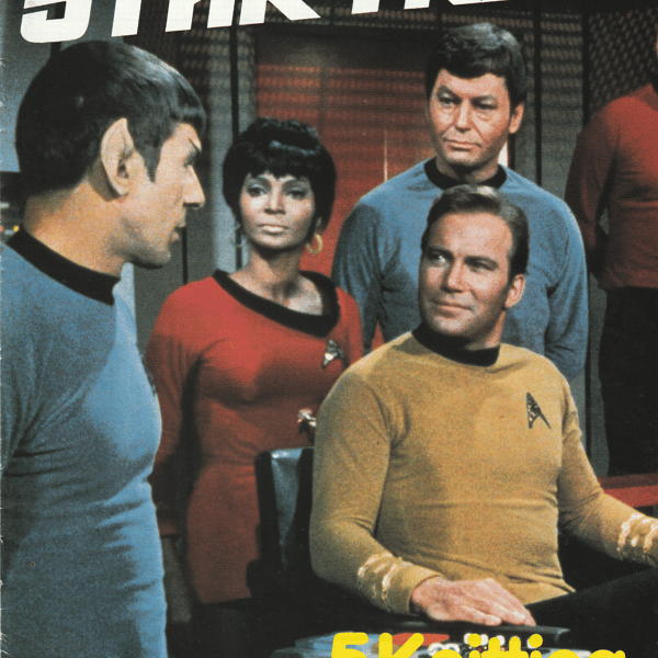VINTAGE KNITTING PATTERN Star Trek Sweaters