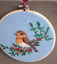 needle felted Robin picture  - Image 3