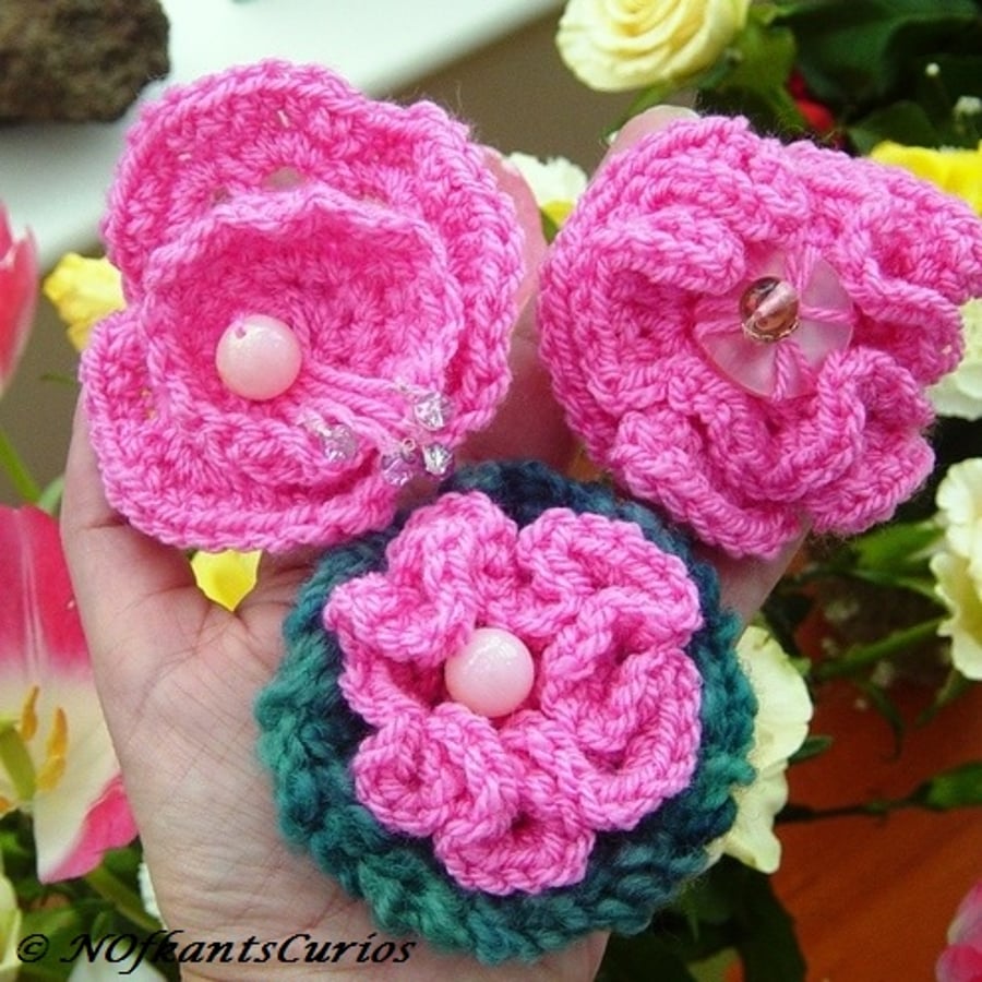 Mum's Favourites!  Choice of three Pink structual floral corsages.