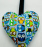 Fabric heart decorations SET 3 - Image 3