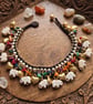 Bohemian Style Nepalian Elephant Anklet