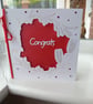 Ruby congratulations card - Image 1