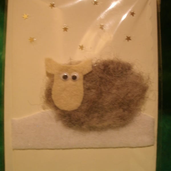 woolly wally seasonal card (2 styles)