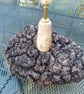 BURR OAK TABLE LAMP, UNUSUAL LIGHTING PIECE