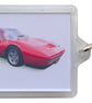 Ferrari 328GTS 1987 - Keyring with 50x35mm Insert - Image 1