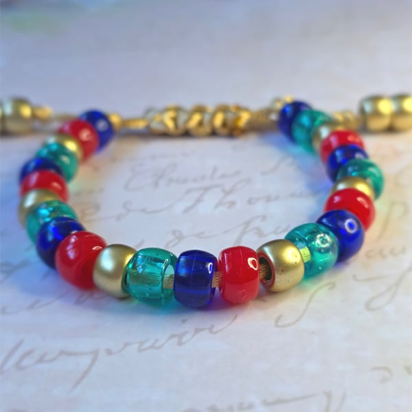 Ancient Treasure Beaded Bracelet