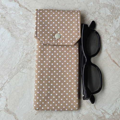 Perfectly Imperfect spotted glasses case