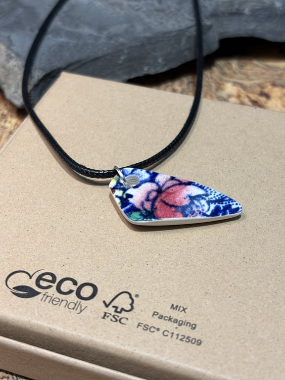 Handcrafted Unique Pendant, Eco Friendly, Sustainable Gifts, One of a Kind