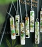 Flower Necklace Green Flowers Bar - Image 1