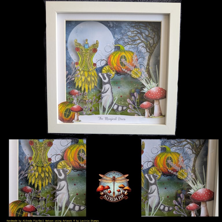 The Magical Dress Frame OOAK 