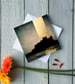 Bamburgh Reflection, Greetings Card - Image 2